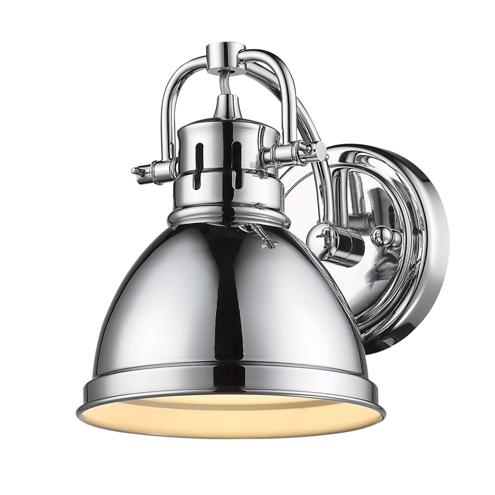 Yep by Golden Lighting Duncan 1-light Vanity in Chrome